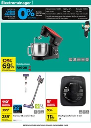 Offre Robot Pâtissier dans le catalogue Carrefour du moment à la page 87