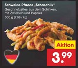 Schweine-Pfanne „Schaschlik“ Angebote bei Netto Marken-Discount Stralsund für 3,99 €