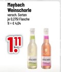Weinschorle von Maybach im aktuellen Trinkgut Prospekt für 1,11 €