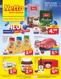 Netto Marken-Discount Prospekt für Wiesmoor: "Aktuelle Angebote", 61 Seiten, 06.01.2025 - 11.01.2025