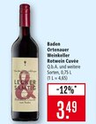 Rotwein Cuvée im Angebot bei Marktkauf in Heidenheim Rotwein Cuvée Angebote von Baden Ortenauer Weinkeller bei Marktkauf Heidenheim für 3,49 €