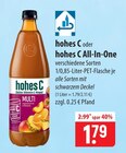 hohes C oder hohes C All-In-One im Angebot bei famila Nordost in Neustadt hohes C oder hohes C All-In-One Angebote bei famila Nordost Neustadt für 1,79 €