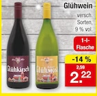 Glühwein bei Zimmermann im Schortens Prospekt für 2,22 €