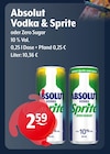 Aktuelles Vodka & Sprite oder Zero Sugar Angebot bei Getränke Hoffmann in Euskirchen ab 2,59 €