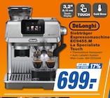 Aktuelle Kaffeevollautomat Angebote bei expert in Regensburg Aktuelles Siebträger Espressomaschine EC9455.M La Specialista Touch Angebot bei expert in Regensburg ab 699,00 €