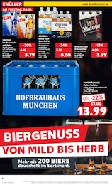 Bier Angebot im aktuellen Kaufland Prospekt auf Seite 4