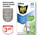 Essentials Mücken-Stecker Nachfüller im Angebot bei GLOBUS in Rüsselsheim Essentials Mücken-Stecker Nachfüller Angebote von Raid bei GLOBUS Rüsselsheim für 3,49 €
