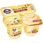 Riz au lait - CARREFOUR ORIGINAL en promo chez Carrefour Courbevoie à 1,39 €