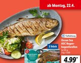 ASC Regenbogenforellen Angebote von Ocean Sea bei Lidl Jena für 4,99 €
