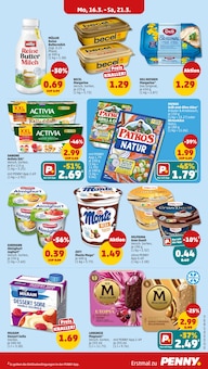 Margarine im aktuellen Penny Prospekt (Duisburg) Margarine im Penny Prospekt "Wer gĂĽnstig will, muss Penny." mit 49 Seiten (Duisburg)