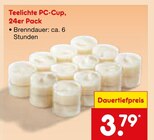 Teelichte PC-Cup im Angebot bei Netto Marken-Discount in Neuwied Teelichte PC-Cup Angebote bei Netto Marken-Discount Neuwied für 3,79 €