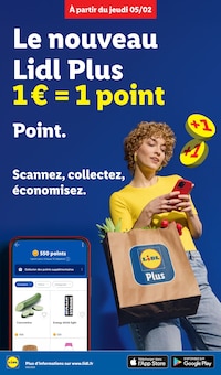Catalogue Lidl à Écharcon cette semaine, valable du 05/02/2026 au 11/02/2026 Prospectus Lidl à Écharcon, "Ça vaut le coup.", 78 pages de promos valables du 05/02/2026 au 11/02/2026