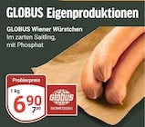 GLOBUS - Wiener Würstchen Angebot im Prospekt Wiener Würstchen bei GLOBUS im Prospekt "" für 6,90 €