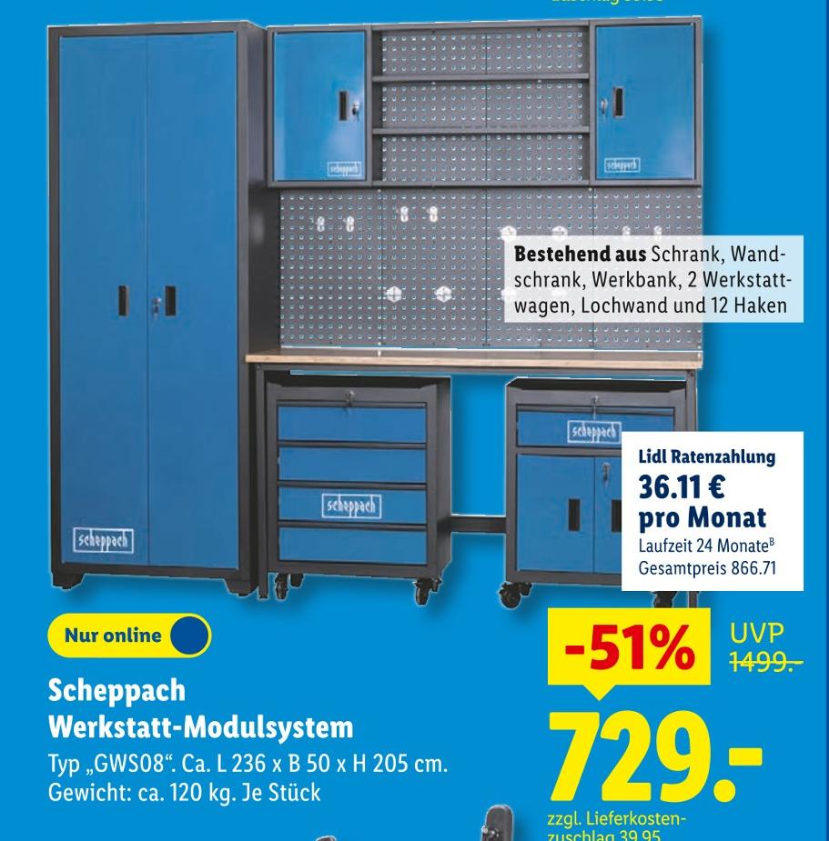 Werkstatt-Modulsystem