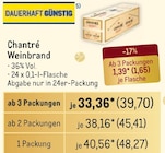 Weinbrand bei Metro im Prospekt "" für 48,27 €