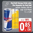 Red Bull Energy Drink oder The Organics by Red Bull bei E aktiv markt im Jevenstedt Prospekt für 0,85 €