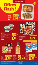 Offre Pizza surgelée dans le catalogue Lidl du moment à la page 15