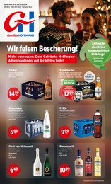 Getränke Hoffmann Prospekt für Moers mit 8 Seiten Getränke Hoffmann Prospekt "Aktuelle Angebote" für Moers, 8 Seiten, 16.12.2024 - 21.12.2024