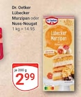 Lübecker Marzipan Angebote von Dr. Oetker bei GLOBUS Rostock für 2,99 €