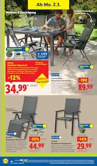 Relaxsessel im Lidl Prospekt "LIDL LOHNT SICH" mit 71 Seiten (Frankfurt (Main))
