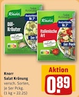 Salat Krönung Angebote von Knorr bei REWE Erlangen für 0,89 €