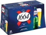 Bière blonde - 1664 en promo chez Intermarché Clichy à 7,85 €