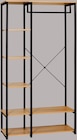 Rangement étagère buanderie métal bois en promo chez Intermarché Hyper Rangement étagère buanderie métal bois dans le catalogue Intermarché Hyper