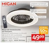 LED-Deckenleuchte von Mican für 49,99 € bei XXXLutz Möbelhäuser im Angebot LED-Deckenleuchte von Mican im aktuellen XXXLutz Möbelhäuser Prospekt