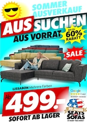 Relaxsessel im Seats and Sofas Prospekt in Bergisch Gladbach Aktueller Seats and Sofas Prospekt mit Relaxsessel, "SOMMER AUSVERKAUF", Seite 1