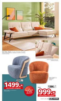 Sitzmöbel im aktuellen Segmüller Prospekt (München) Sitzmöbel im Segmüller Prospekt "Bestes Handwerk seit 1925" mit 30 Seiten (München)
