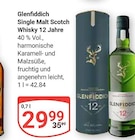 Single Malt Scotch Whisky 12 Jahre im Angebot bei GLOBUS in Saarbrücken Single Malt Scotch Whisky 12 Jahre Angebote von Glenfiddich bei GLOBUS Saarbrücken für 29,99 €
