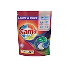 Lessive capsules Gama couleurs et foncés 60 lavages en promo chez Gifi Lessive capsules Gama couleurs et foncés 60 lavages dans le catalogue Gifi