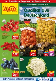 Gemüse im aktuellen Netto Marken-Discount Prospekt (Saarbrücken) Gemüse im Netto Marken-Discount Prospekt "Aktuelle Angebote" mit 71 Seiten (Saarbrücken)