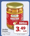 Knacker Würstchen von Dörffler für 3,49 € bei combi im Angebot Knacker Würstchen von Dörffler im aktuellen combi Prospekt