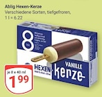 Ablig Hexen-Kerze Angebote bei GLOBUS Altenburg für 1,99 €