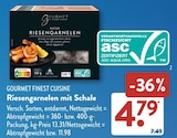 Riesengarnelen mit Schale von Gourmet Finest Cuisine im aktuellen ALDI SÜD Prospekt für 4,79 €