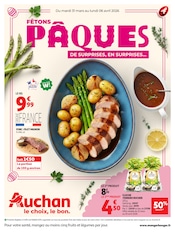 Prospectus Supermarchés Auchan Hypermarché en cours à Ménétrol et alentours, "FÊTONS PÂQUES", 33 pages, 31/03/2026 - 06/04/2026 Catalogue Supermarchés Auchan Hypermarché en cours à Ménétrol et alentours, "FÊTONS PÂQUES", 33 pages, 31/03/2026 - 06/04/2026