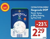 ALDI SÜD - Gorgonzola DOP Angebot im Prospekt Gorgonzola DOP bei ALDI SÜD im Prospekt "" für 2,29 €