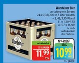 Warsteiner Angebote von Warsteiner bei Marktkauf Schwabach für 10,99 €