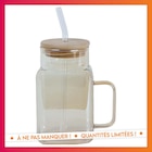Promo Gobelet verre/couvercle/paille à 2,98 € dans le catalogue B&M à Colomiers