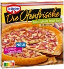 Die Ofenfrische Schinken-Sauerrahm oder Pizza Tradizionale Salame Romano Angebote von Dr. Oetker bei REWE Wesel für 2,22 €