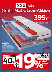 Aktueller XXXLutz Möbelhäuser Prospekt mit Schlafzimmer, "Große Matratzen-Aktion", Seite 1