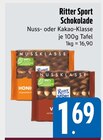 Nuss-Klasse im Angebot bei E xpress in Kaufbeuren Nuss-Klasse Angebote von Ritter Sport bei E xpress Kaufbeuren für 1,69 €