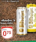 Bitburger alkoholfrei Angebote von Bitburger bei GLOBUS Bad Homburg für 0,75 €