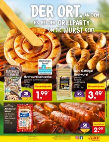 Bratwurst im Netto Marken-Discount Prospekt "Aktuelle Angebote" mit 55 Seiten (Koblenz)