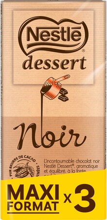 Chocolat noir - Supermarchés Match à Lille Chocolat noir en promo chez Supermarchés Match Lille à 3,90 €