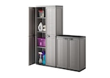 Lot de 2 armoires Jolly - KETER - Carrefour à Mâcon Lot de 2 armoires Jolly - KETER en promo chez Carrefour Mâcon à 69,99 €