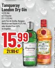 London Dry Gin Angebote von Tanqueray bei Trinkgut Lemgo für 15,99 €