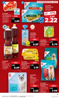 Katzenstreu im Kaufland Prospekt "Aktuelle Angebote" mit 52 Seiten (Dresden)