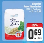 Feiner Rüben Zucker bei EDEKA im Elztal Prospekt für 0,69 €